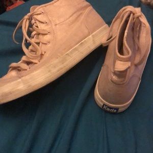 Rose Gold Keds High Tops US Size 9